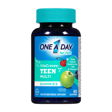 MS: 0603723 - Kẹo Dẻo Vitamin tổng hợp cho nam dưới 18 tuổi